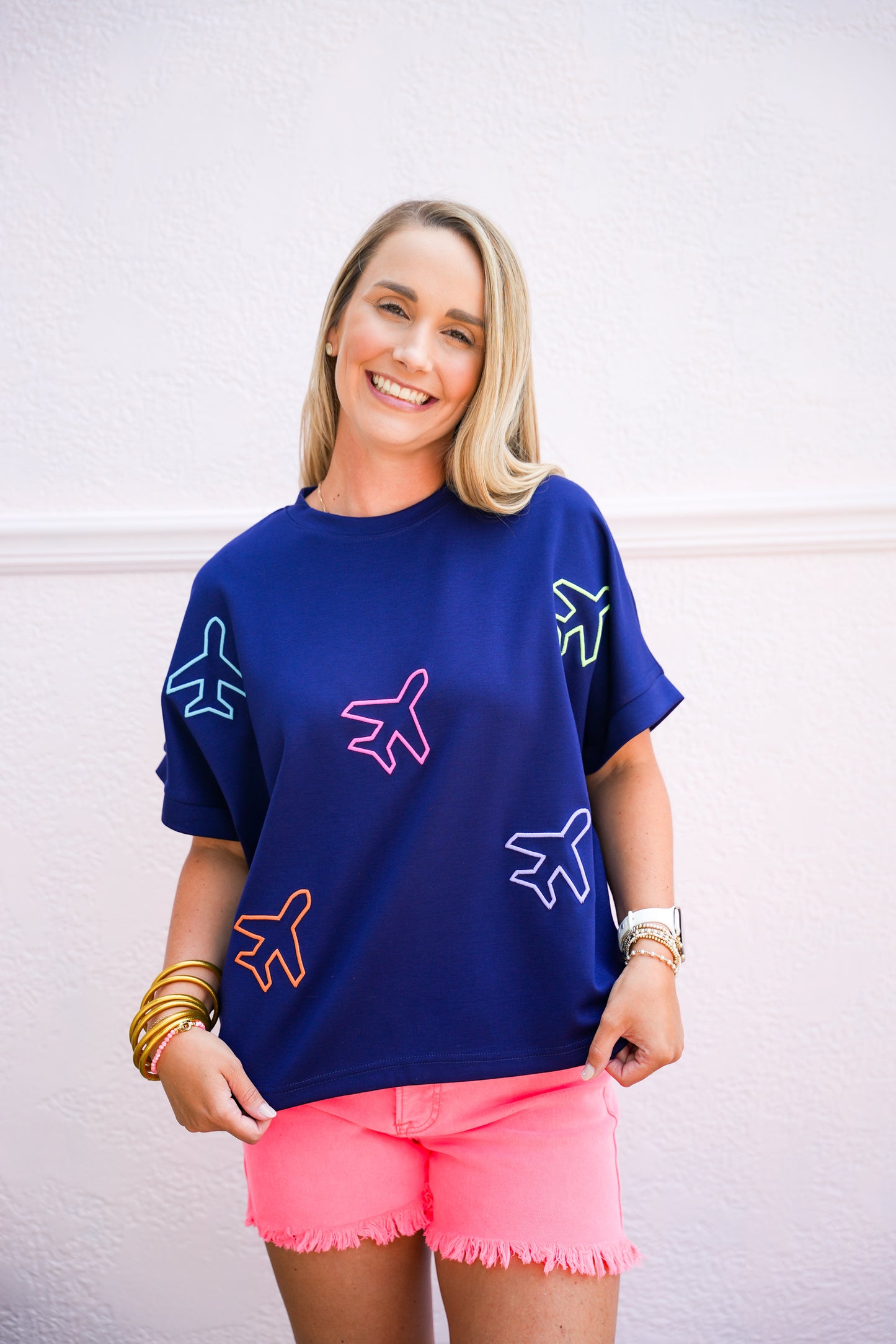 Around The World Luxe Top - Southern Belle Boutique