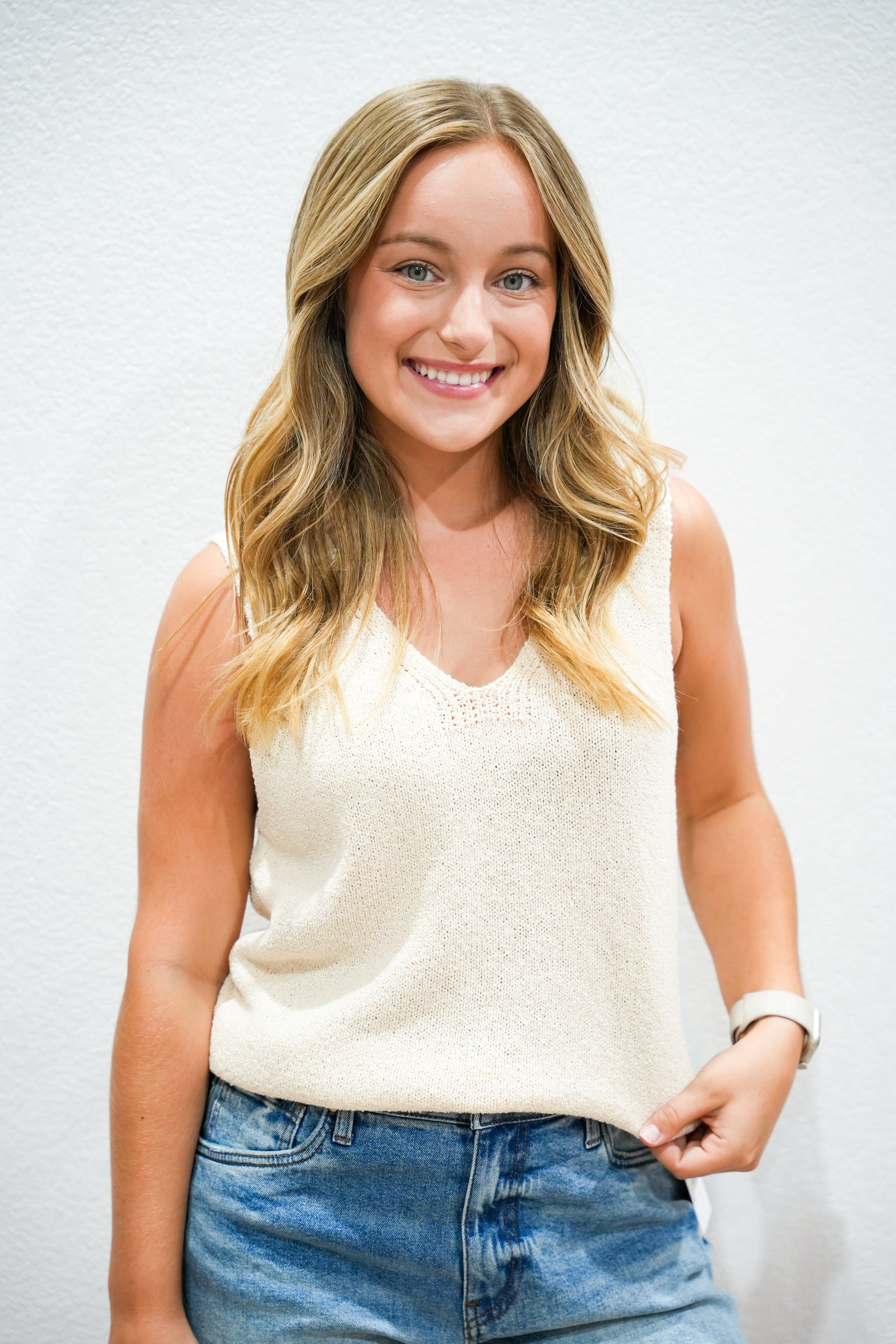 Celie Top - Vintage Cream - Southern Belle Boutique