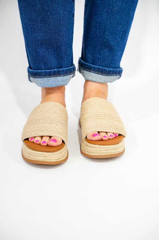 Marshlo-B Rope Espadrille Flatform Sandals - Southern Belle Boutique