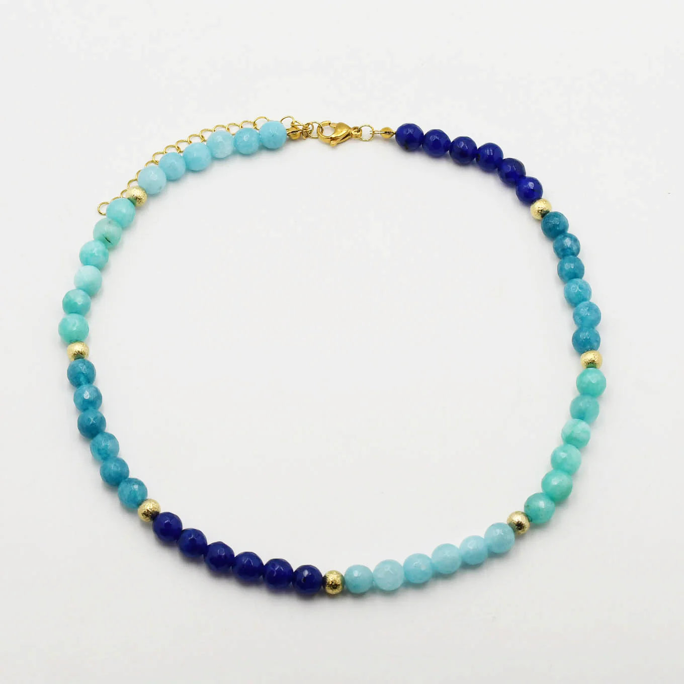 Aquamarine Gemstone Necklace - Southern Belle Boutique
