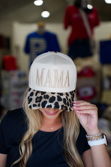 Leopard MAMA Hat
