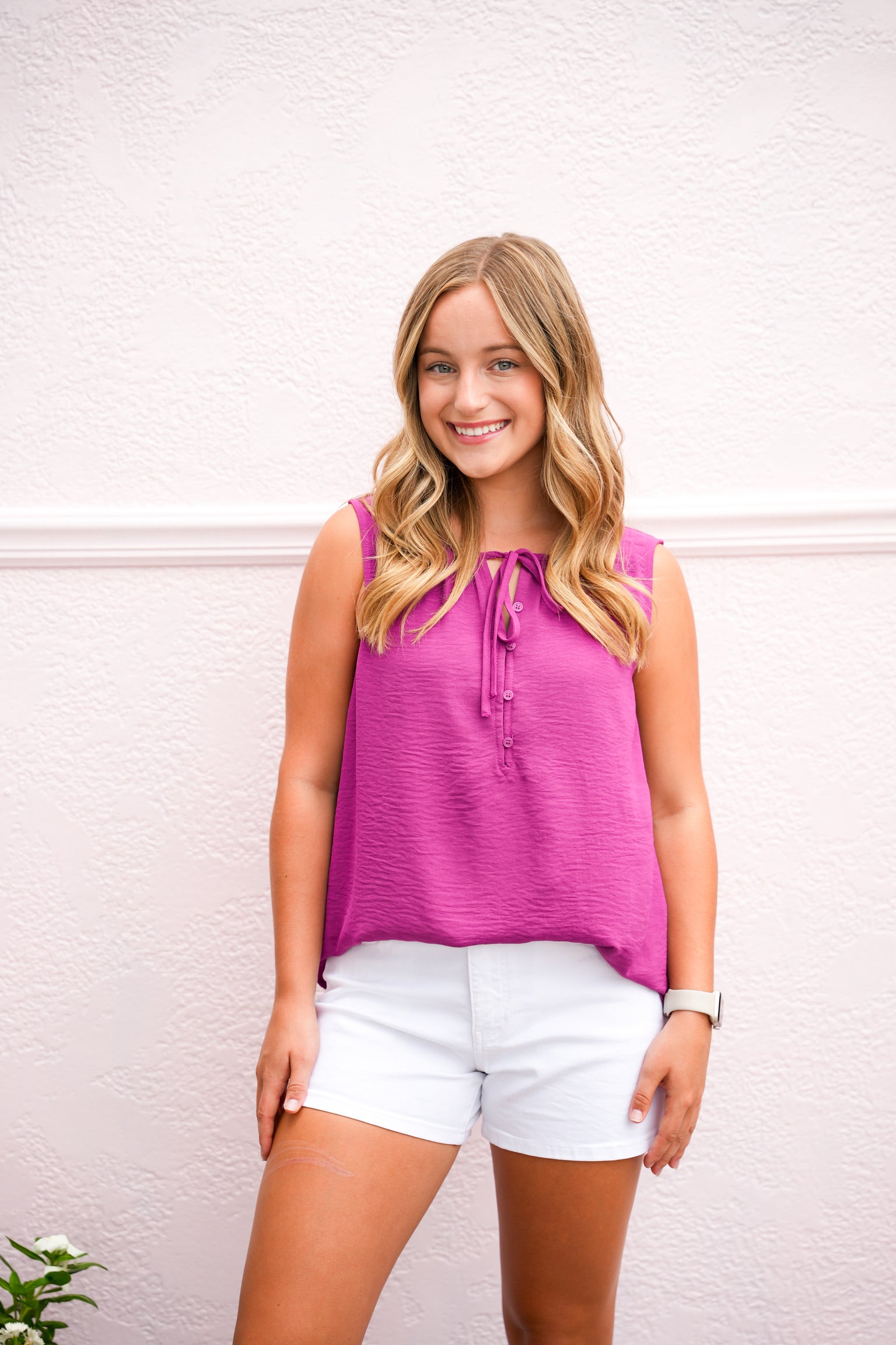 Dark Mauve Crinkle Top - Southern Belle Boutique