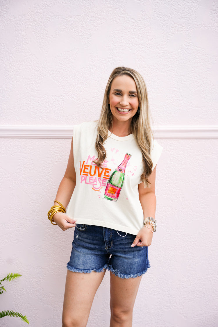 More Veuve Please Tee