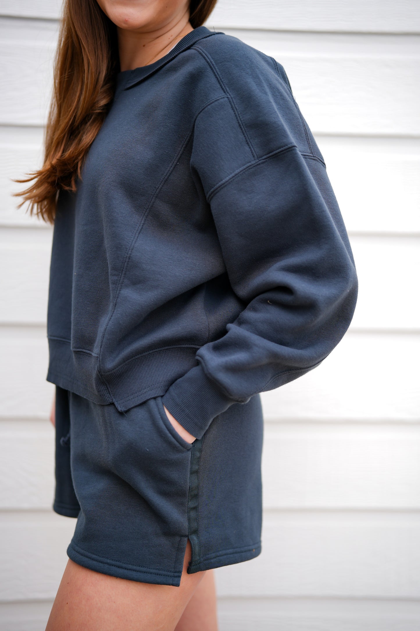The Relaxed Crew - Charcoal - Southern Belle Boutique