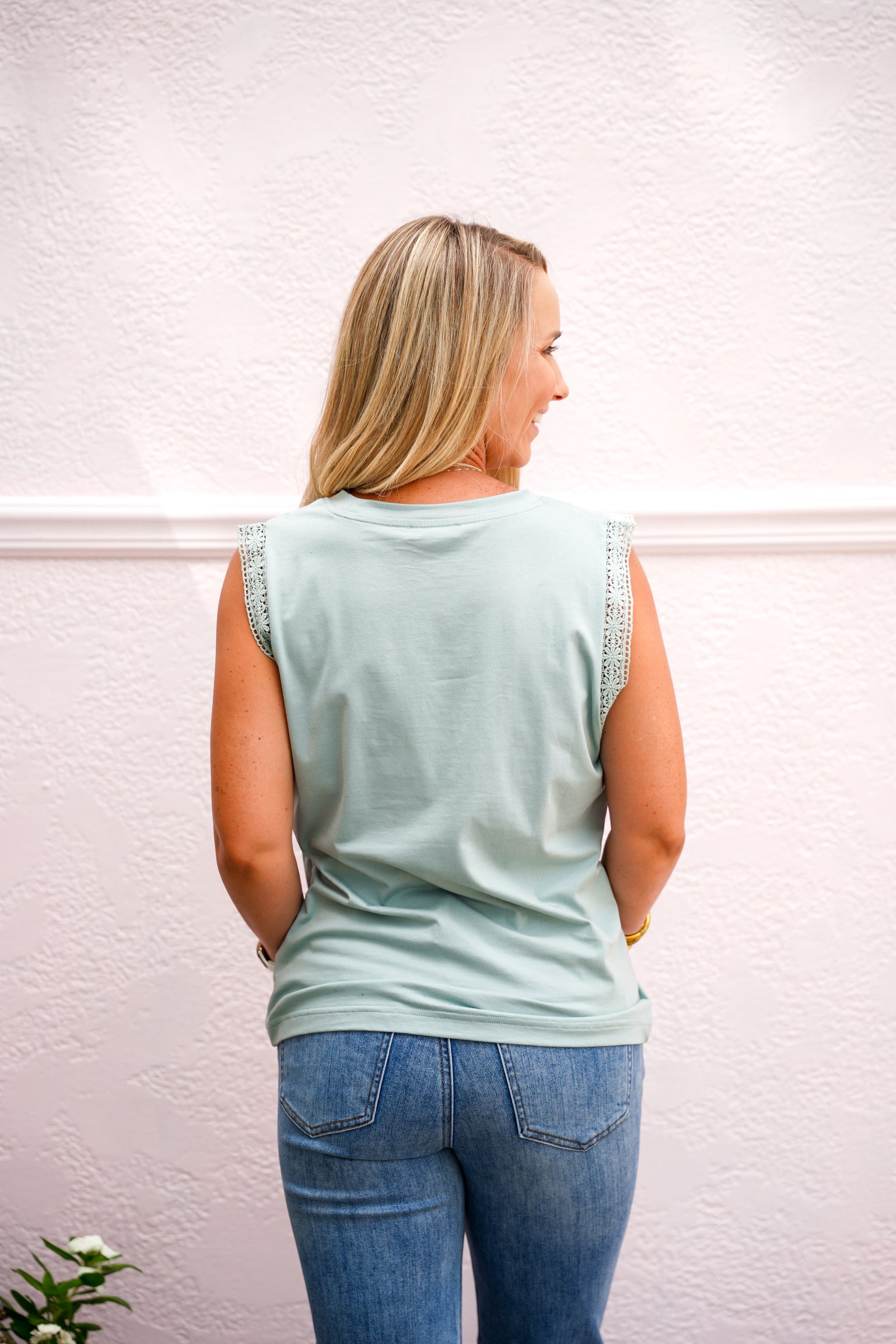 Bree Top - Crystal Lake - Southern Belle Boutique