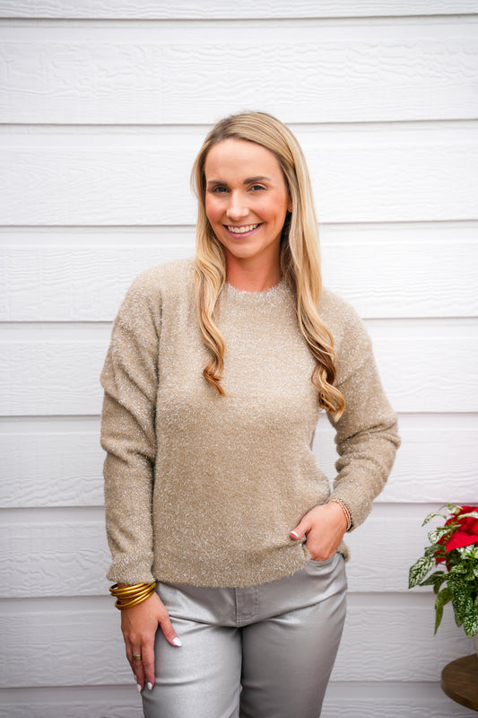 Jaylani Sweater - Champagne