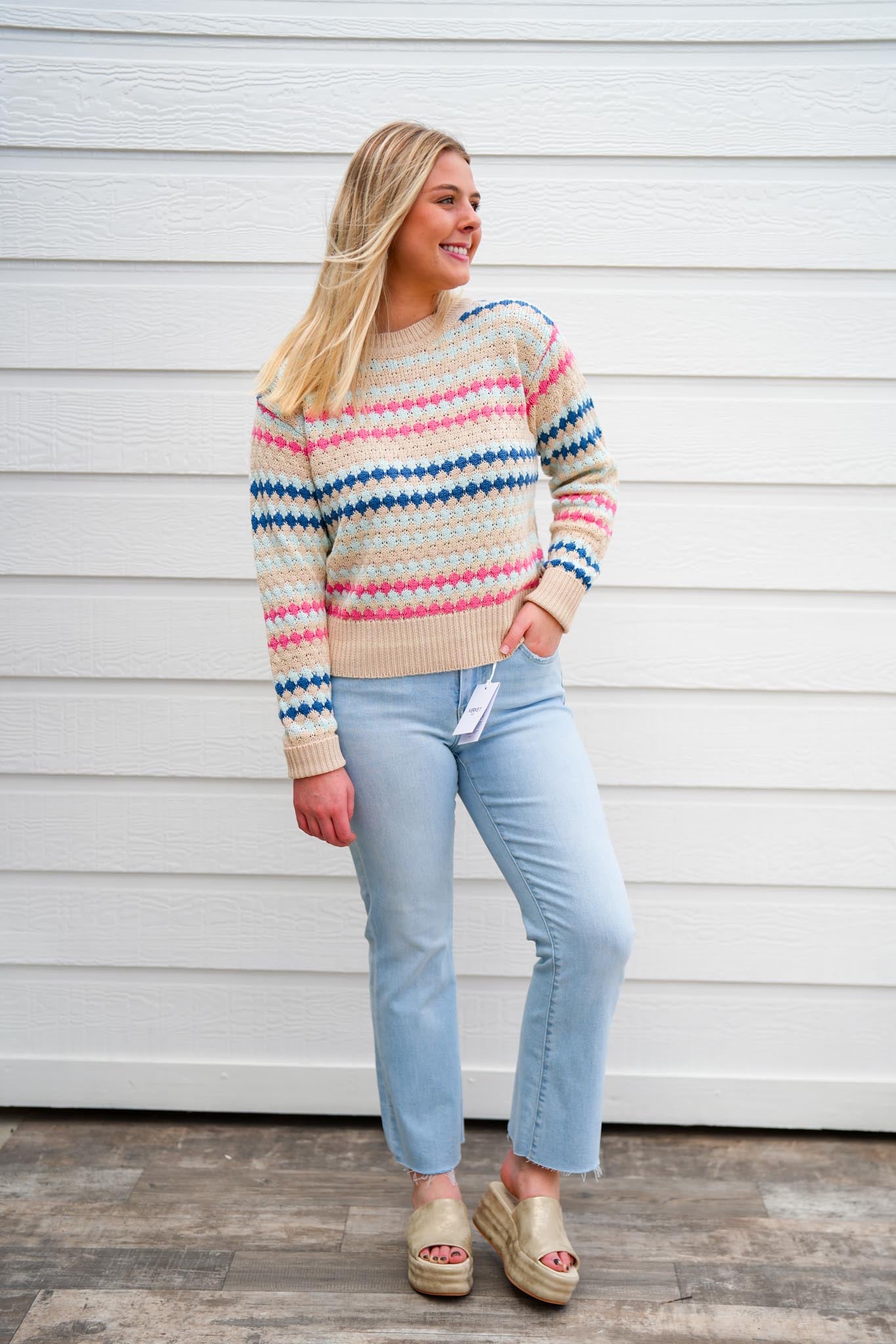 Jewel Sweater - Spring Fling - Southern Belle Boutique