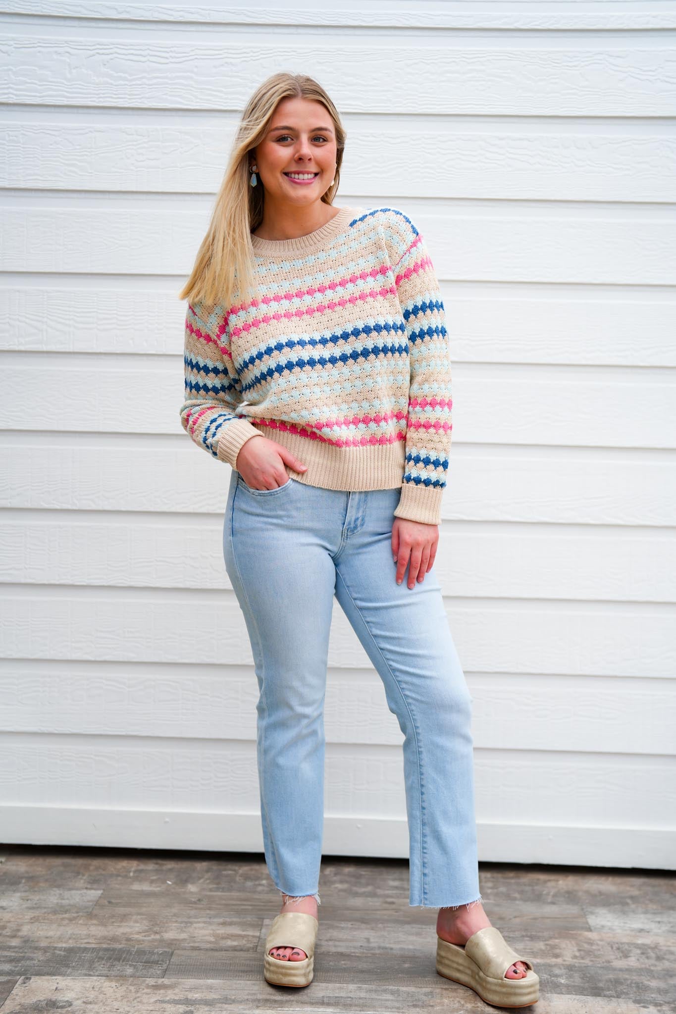 Jewel Sweater - Spring Fling - Southern Belle Boutique