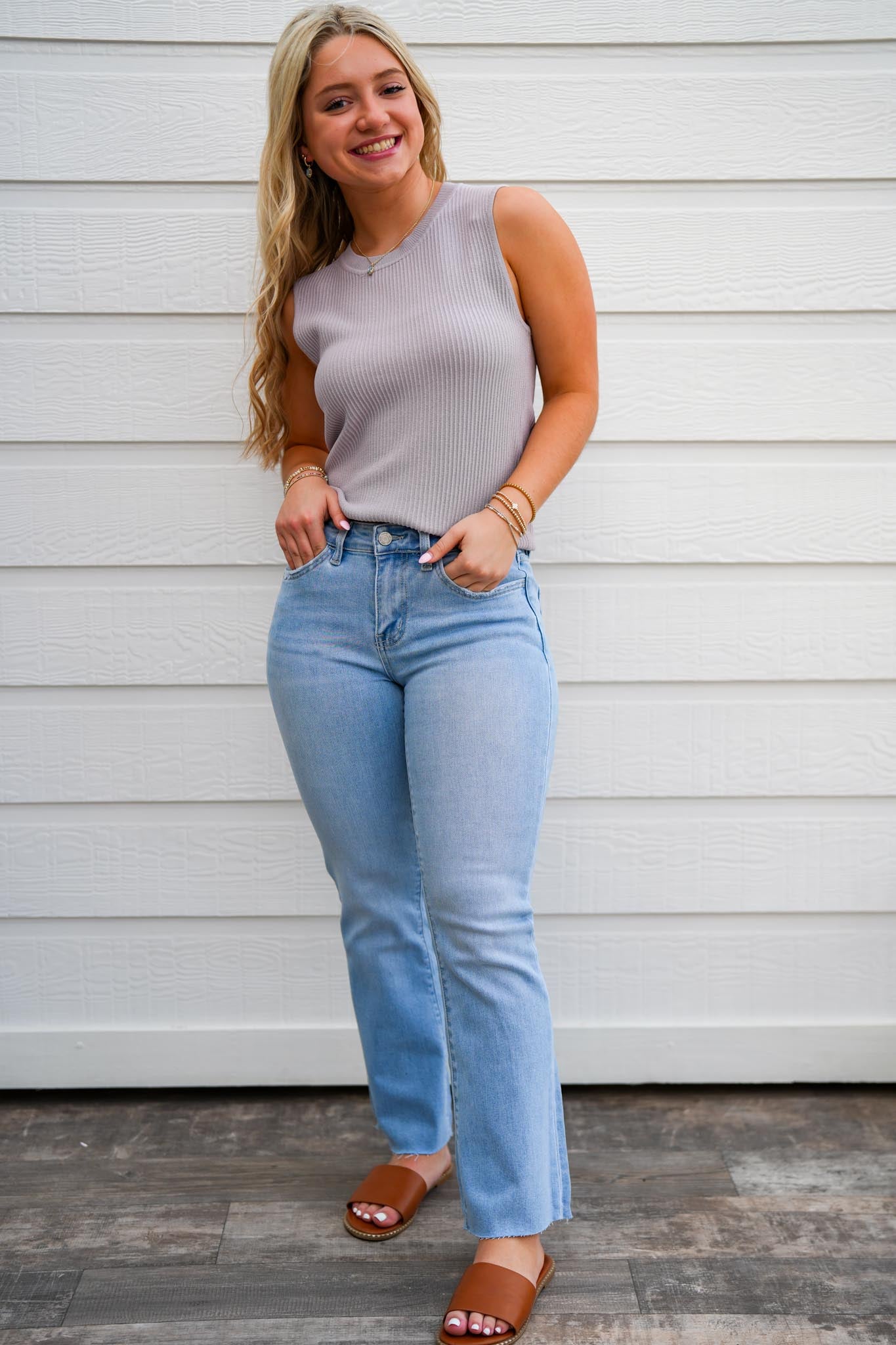 Stirling Tank - Dewy Iris - Southern Belle Boutique