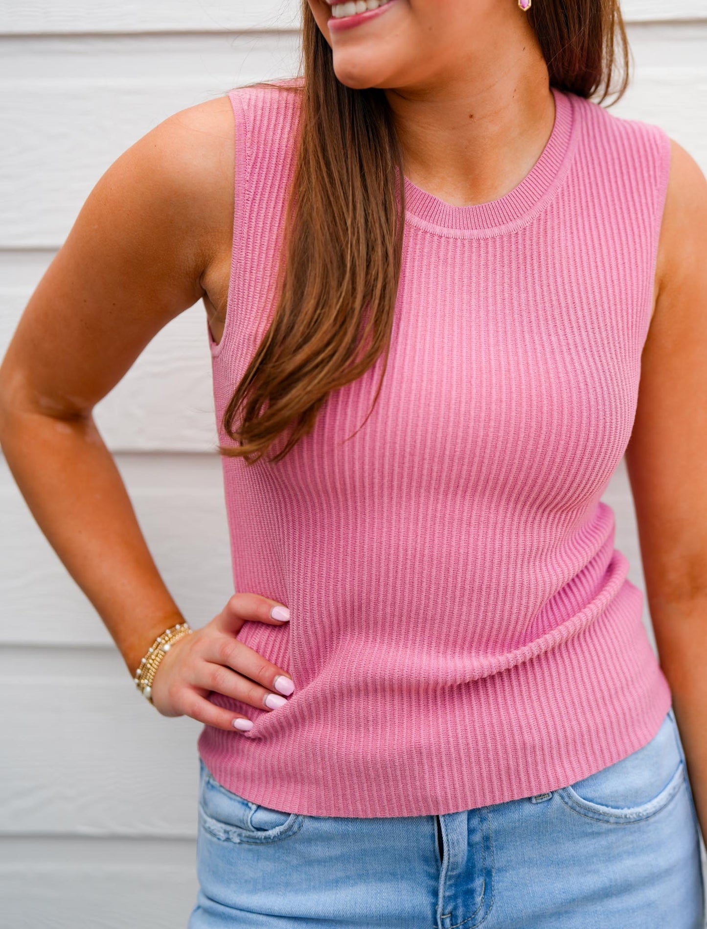 Stirling Tank - Soft Cherry - Southern Belle Boutique