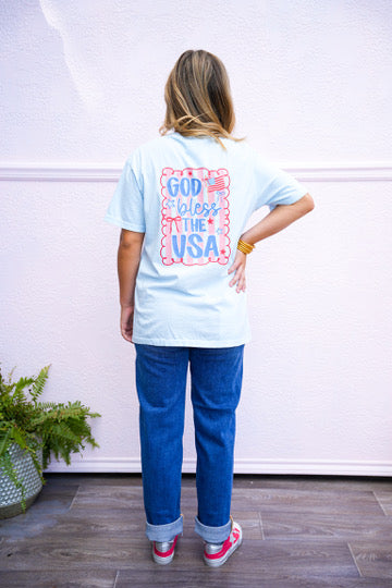 God Bless The USA Tee - Southern Belle Boutique