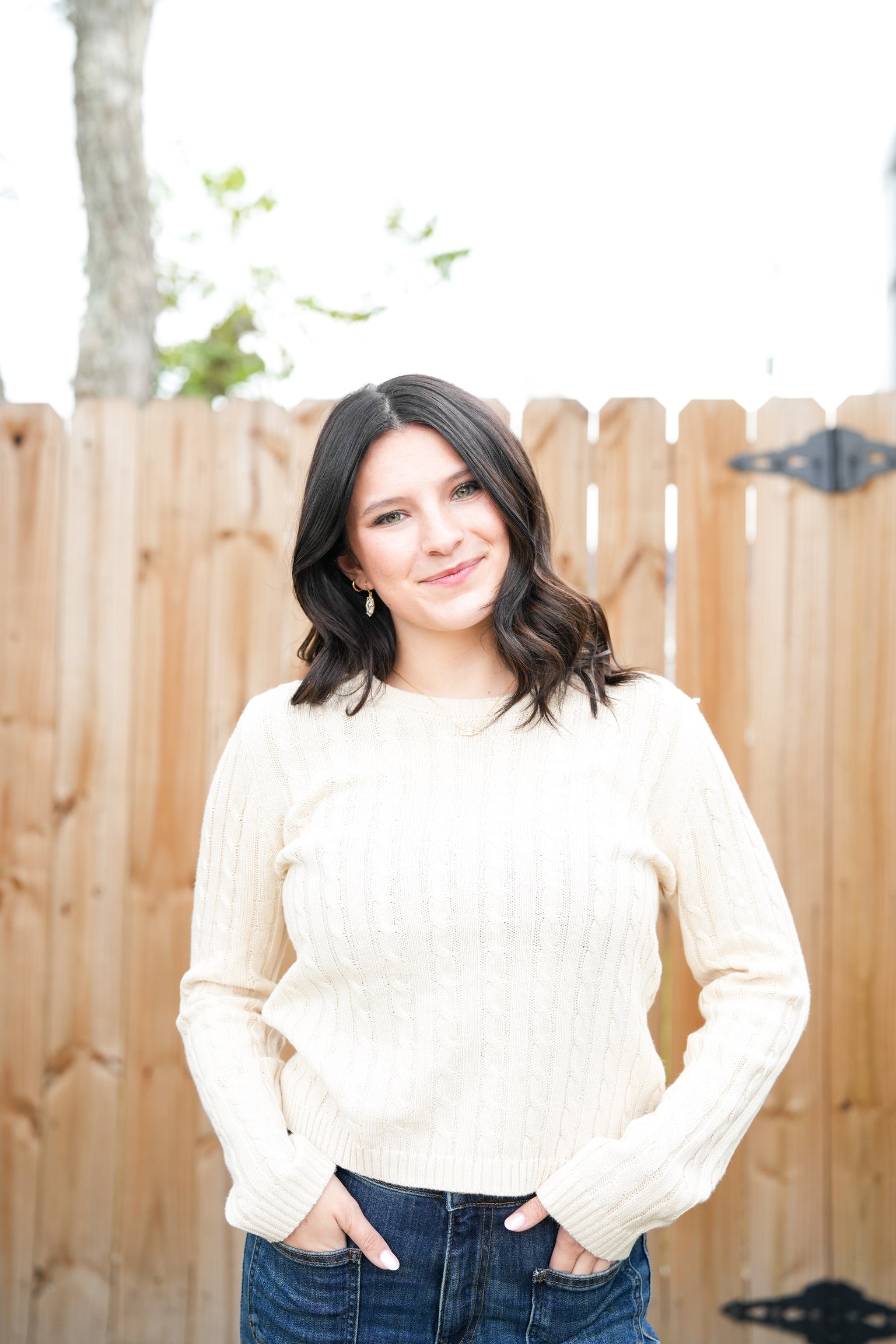 Lupe Sweater - Vintage Cream - Southern Belle Boutique