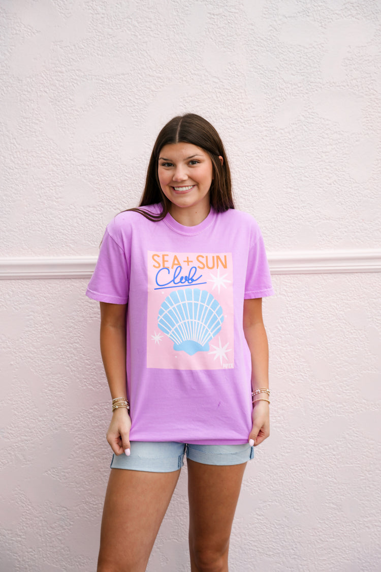 Sea + Sun Club Tee