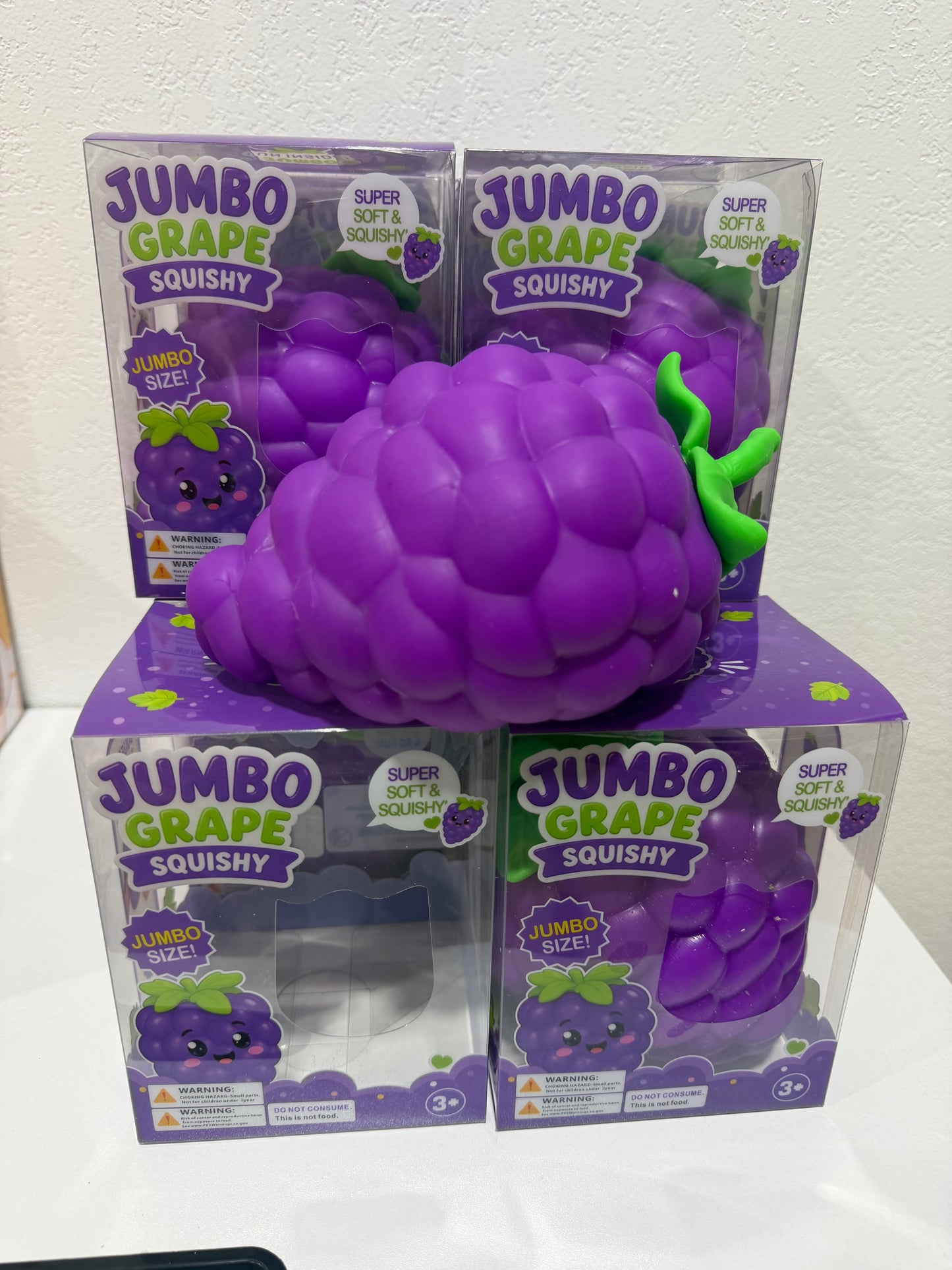 Jumbo Grape Squishy