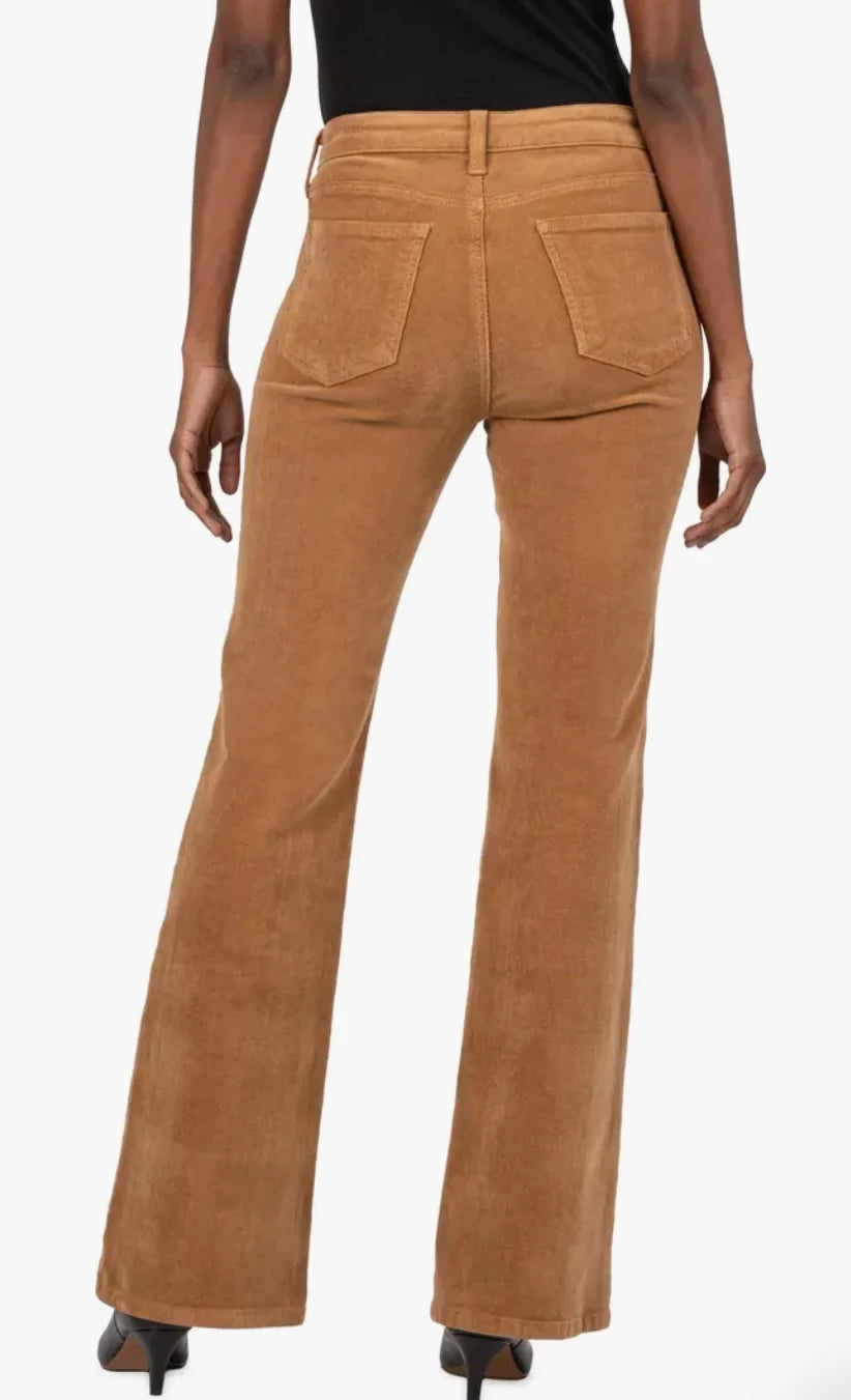 Ana High Rise Fab Flare Jeans - Camel - Southern Belle Boutique