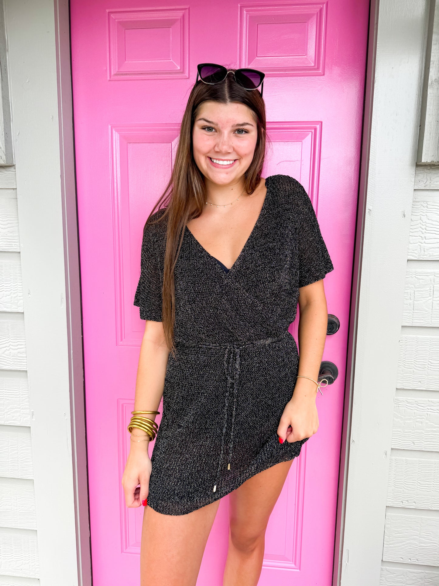 Glitter Bathsuit Coverup - Southern Belle Boutique