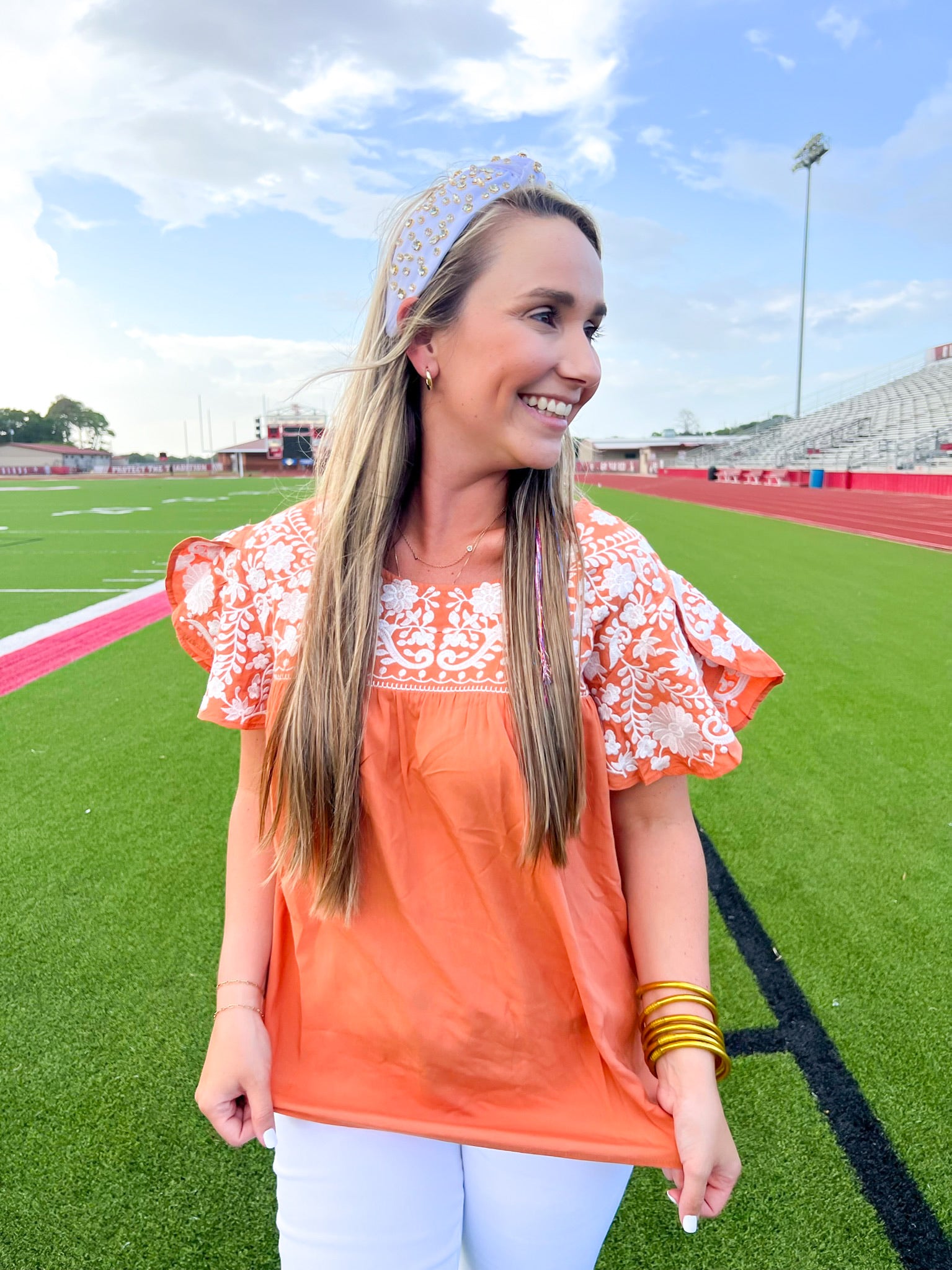 Terry Layerz Top - Burnt Orange - Southern Belle Boutique