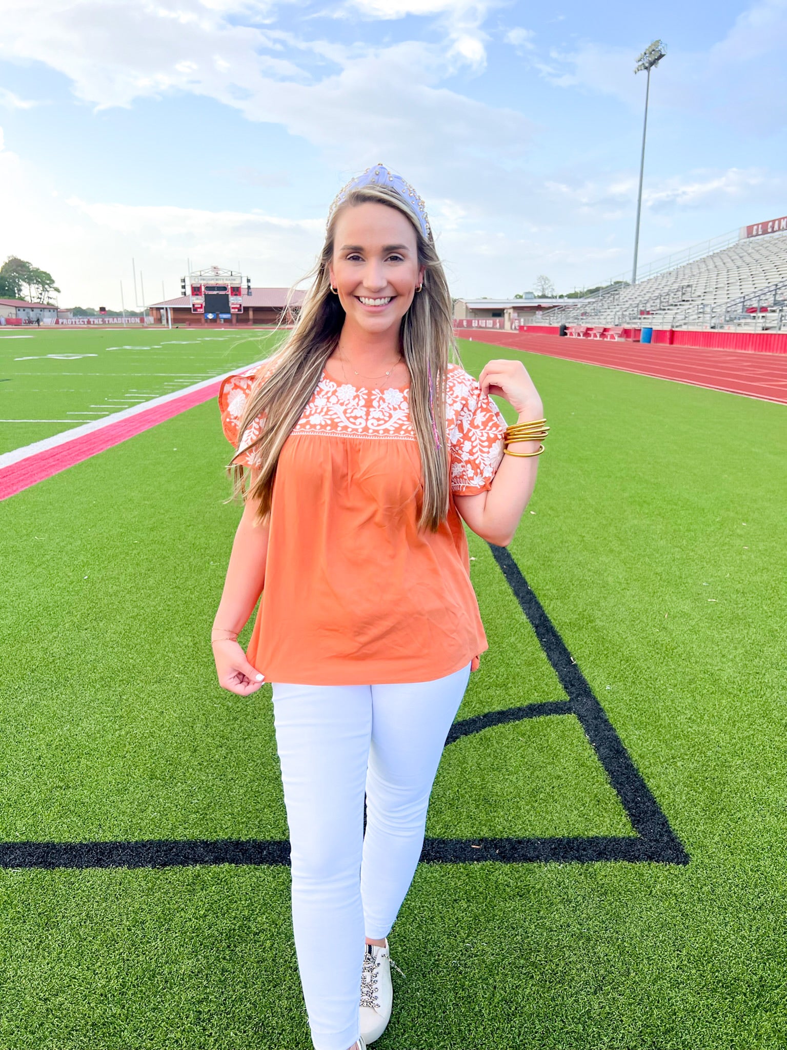 Terry Layerz Top - Burnt Orange - Southern Belle Boutique