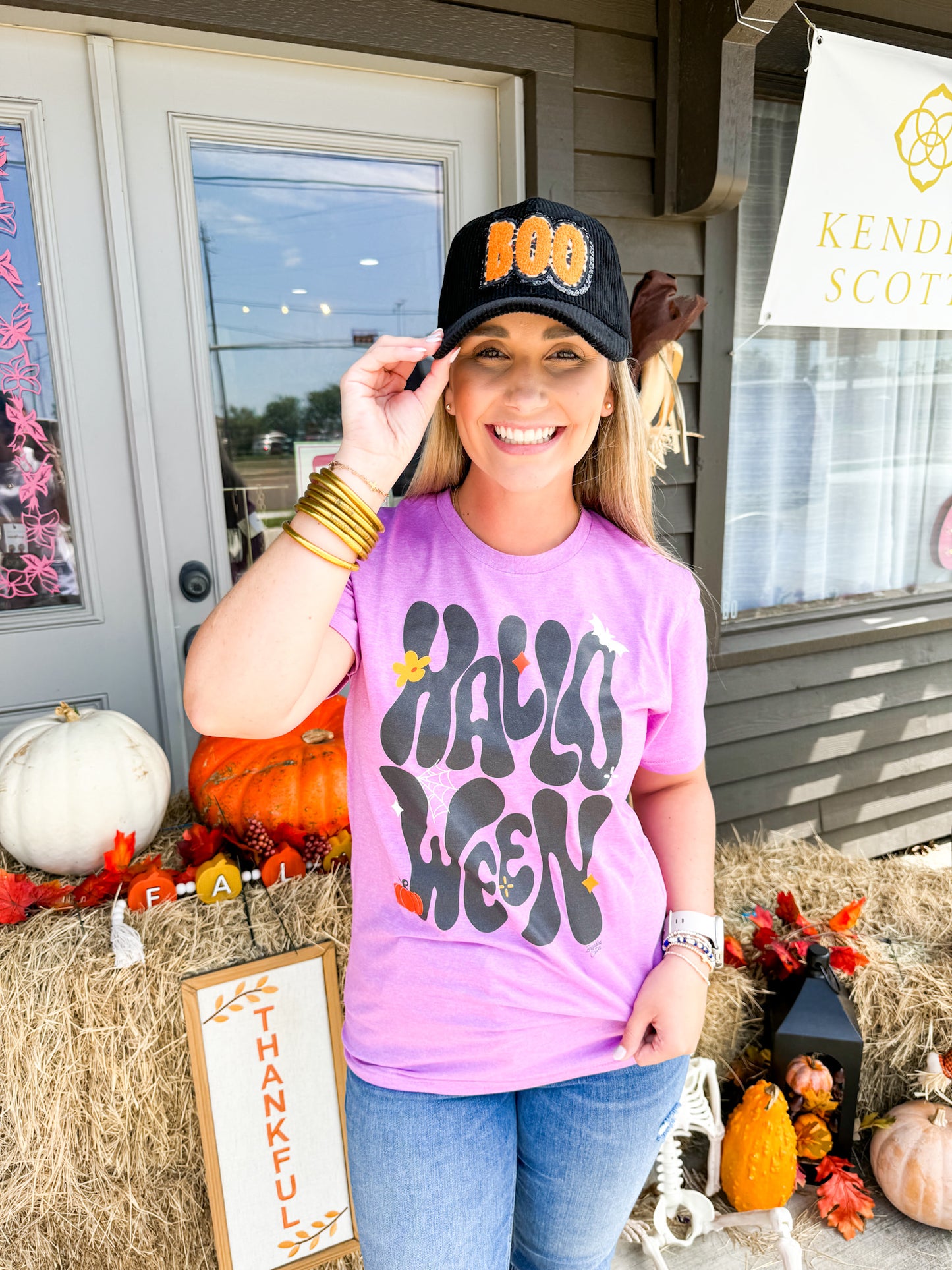 Retro Halloween Tee - Southern Belle Boutique