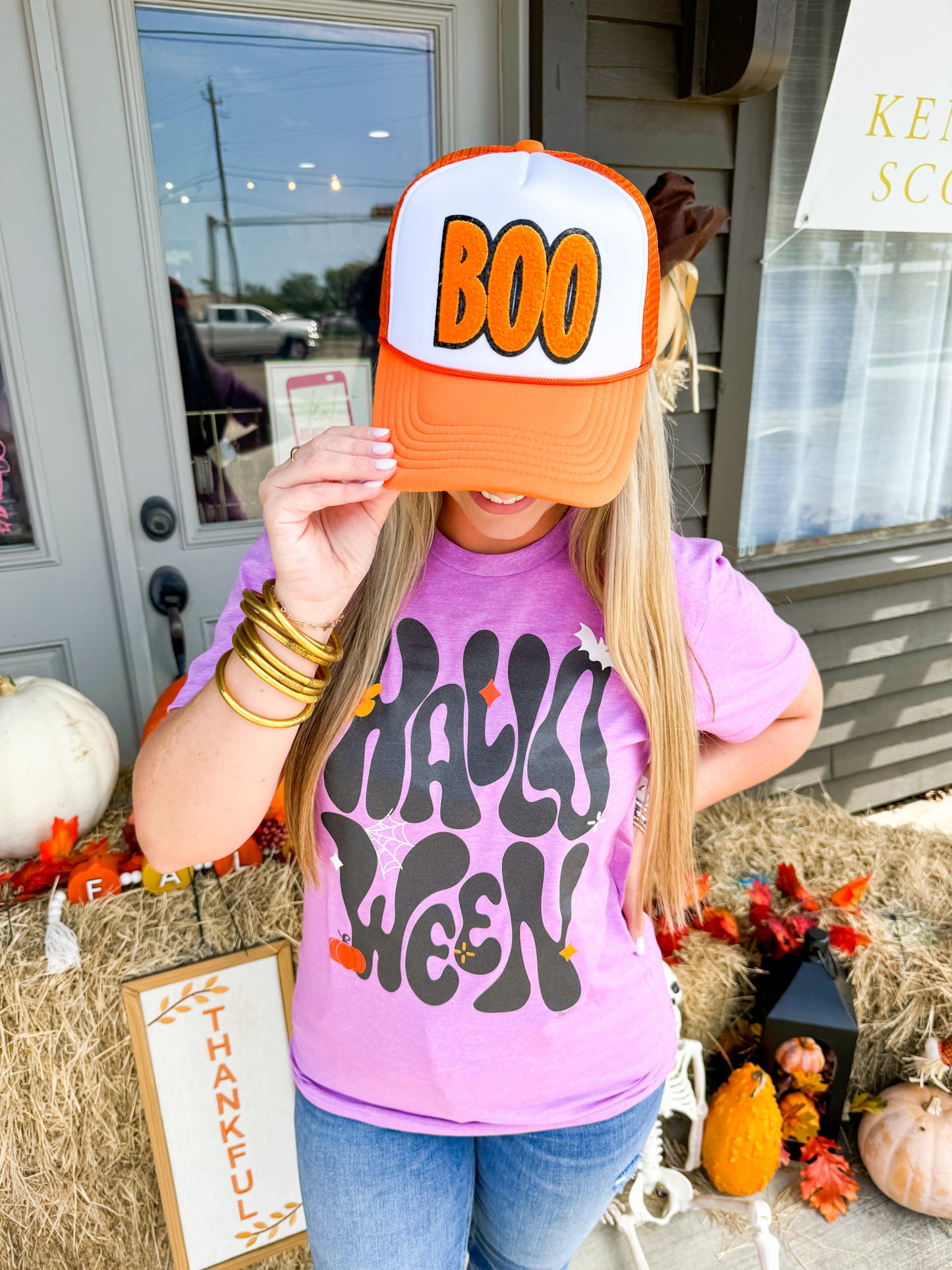 Retro Halloween Tee - Southern Belle Boutique