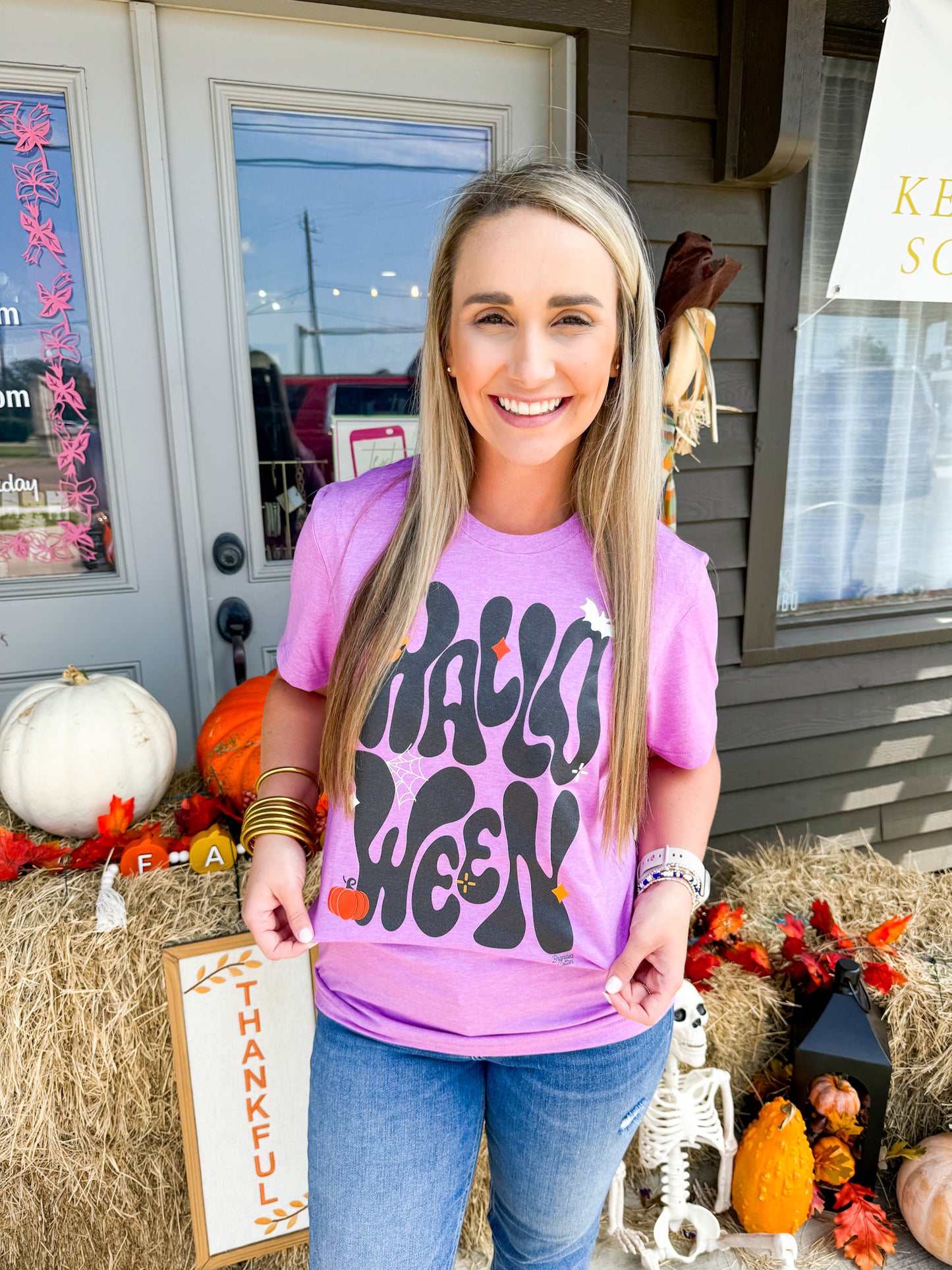 Retro Halloween Tee - Southern Belle Boutique