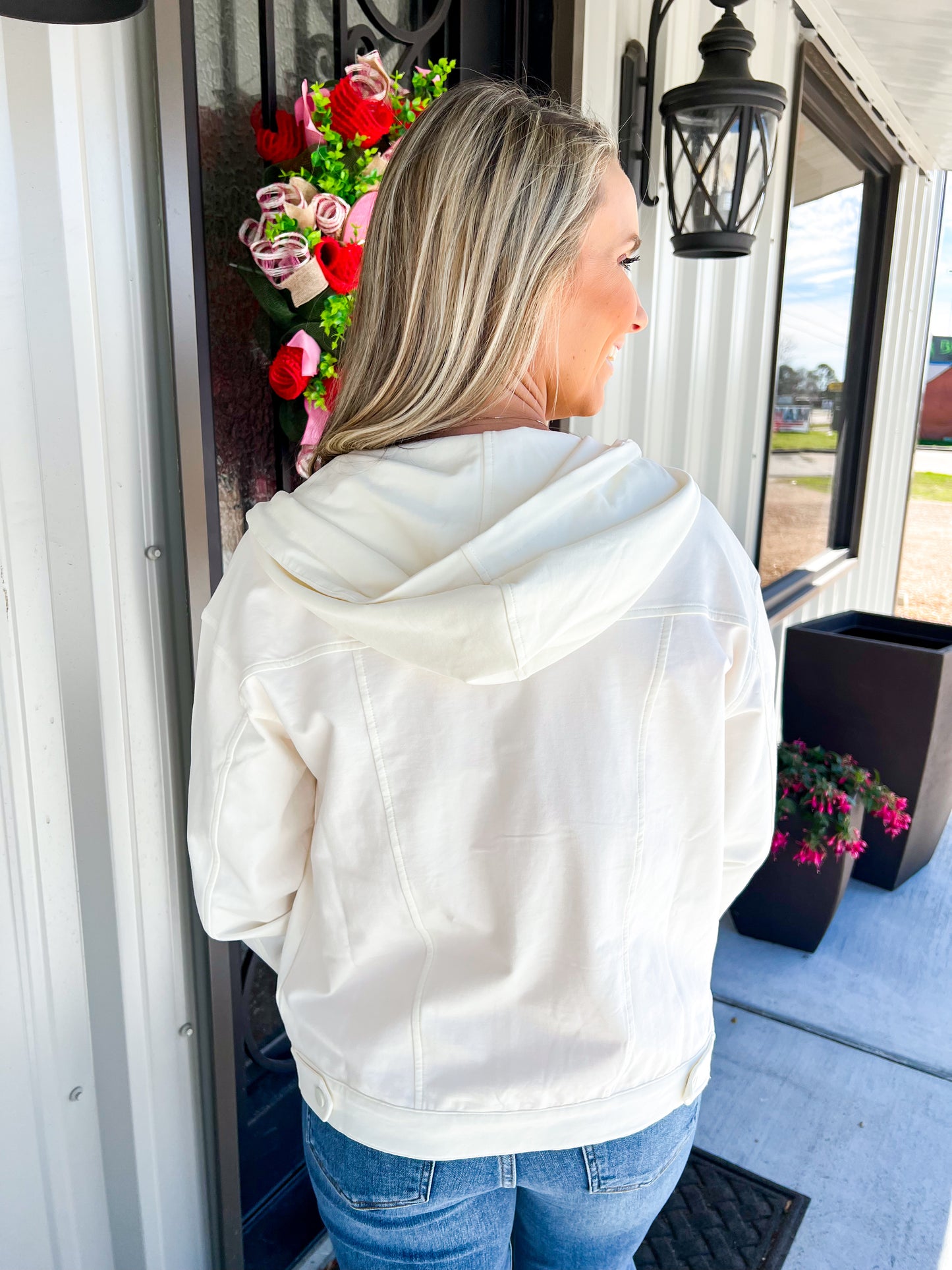 Hunter Jacket - Sea Salt - Southern Belle Boutique