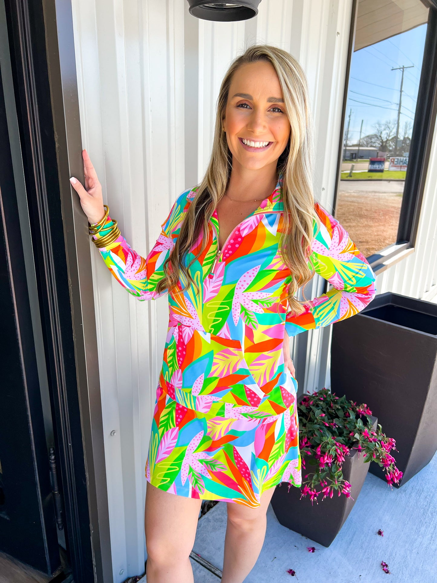 Hamptons Skort Get Tropical - Southern Belle Boutique