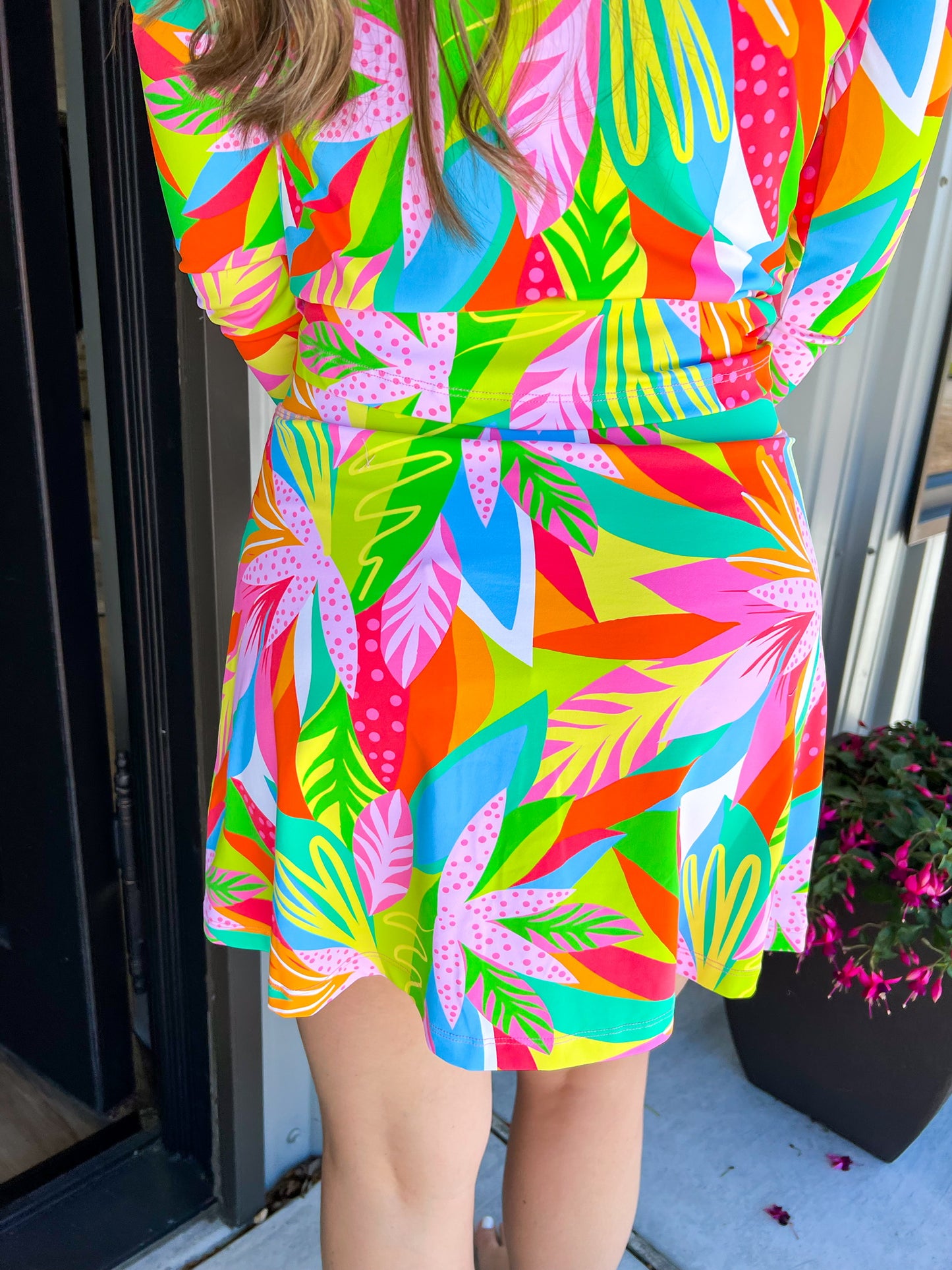 Hamptons Skort Get Tropical - Southern Belle Boutique
