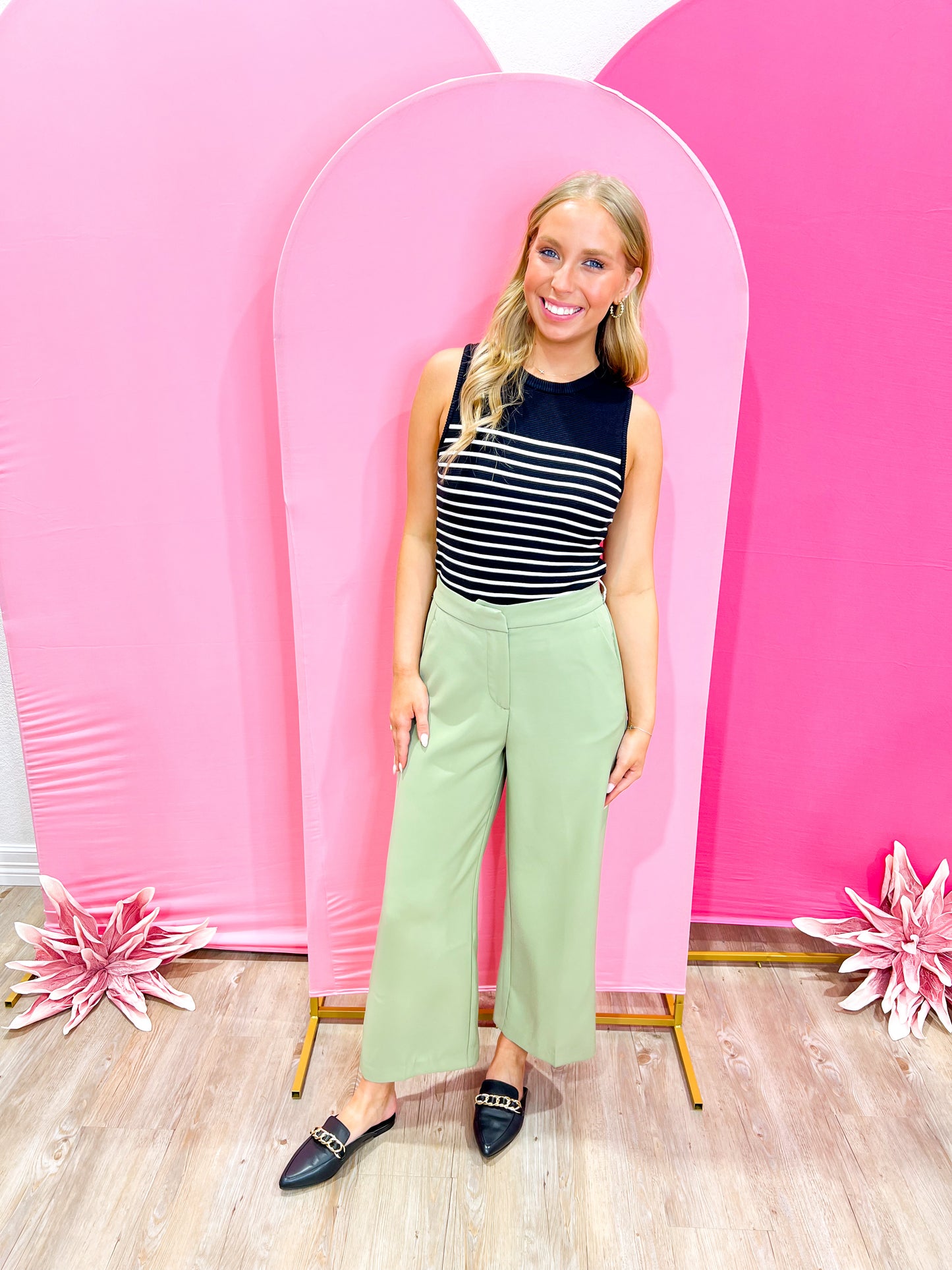 Denali Pant - Eucalyptus - Southern Belle Boutique
