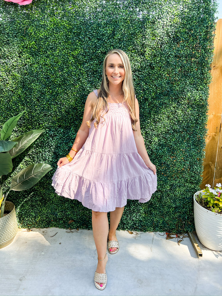 Dusty Lilac Cami Dress - Southern Belle Boutique