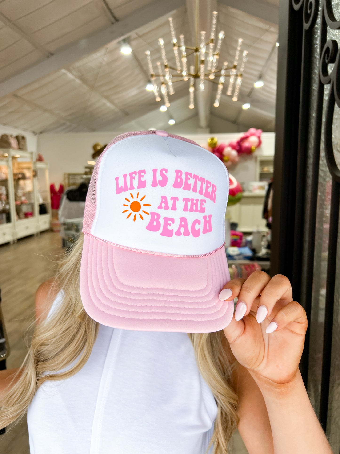 Life is Better at Beach Hat - Southern Belle Boutique