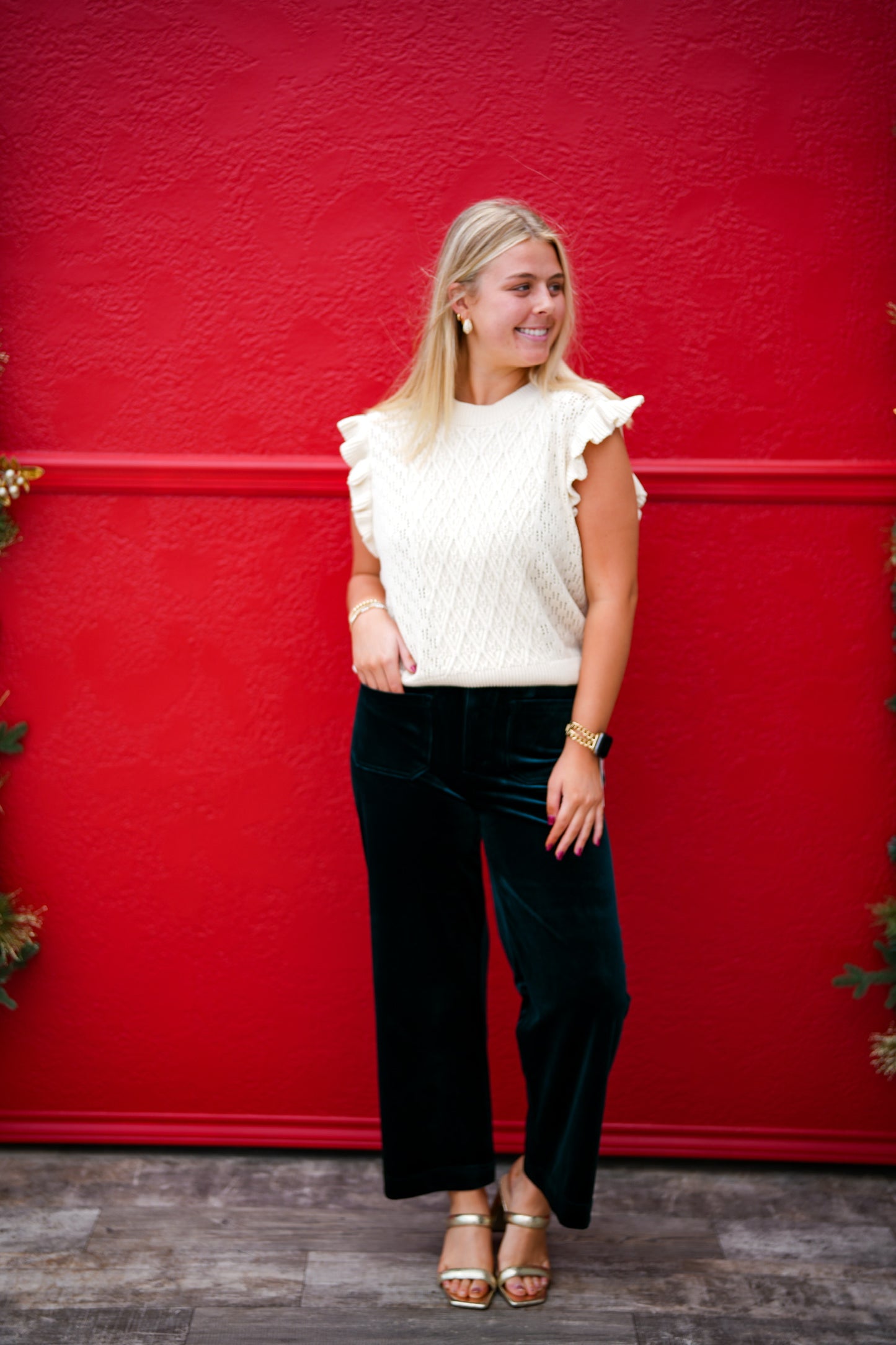 Anahi Pant - Clover - Southern Belle Boutique