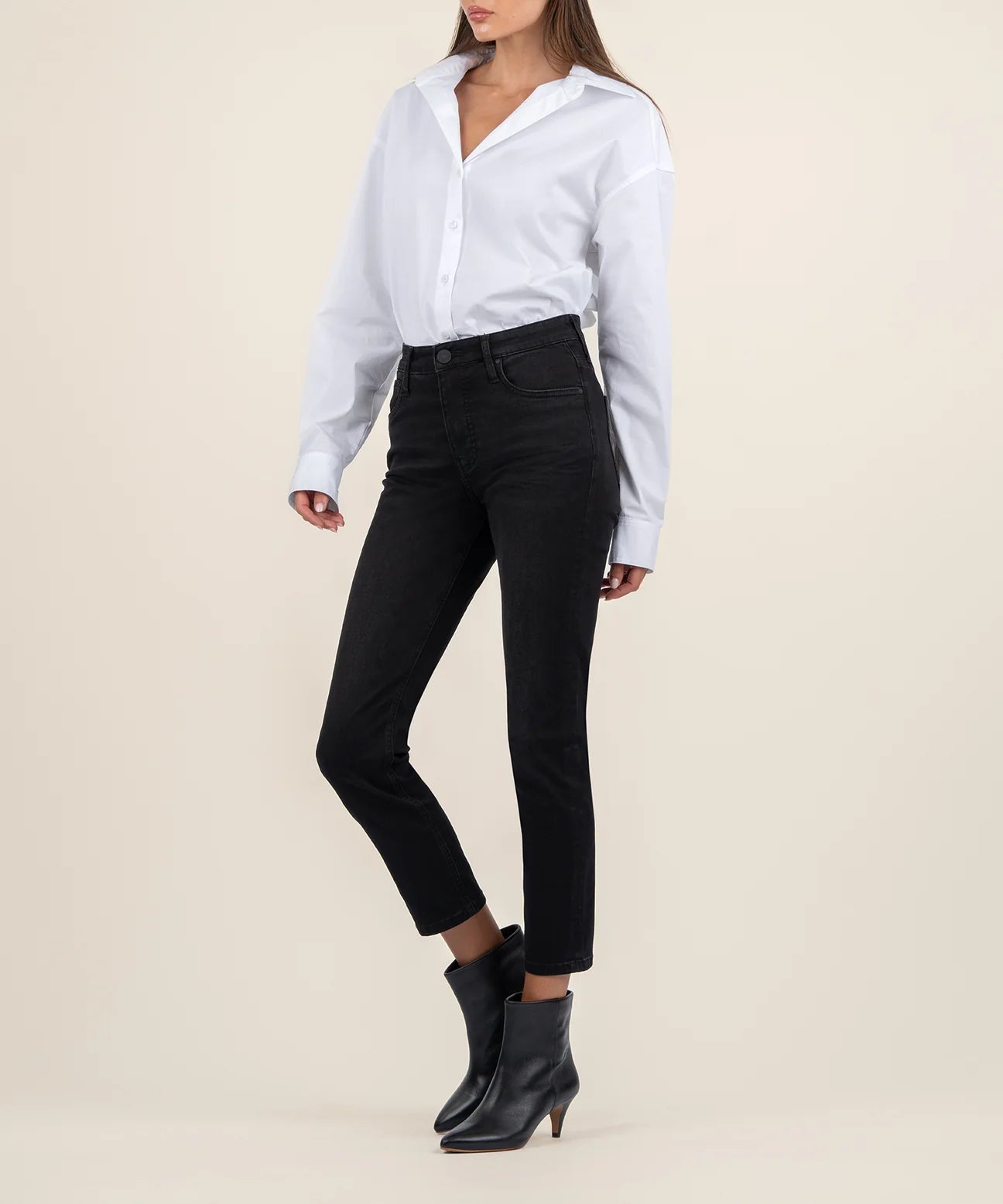 Rachael High Rise Mom Jean - Uplifting - Southern Belle Boutique