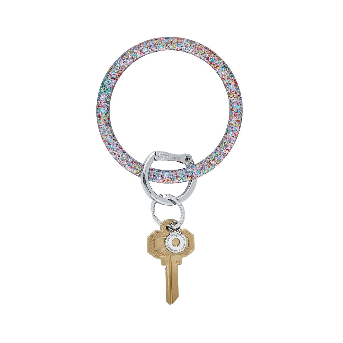 Resin Big O Key Ring - Southern Belle Boutique