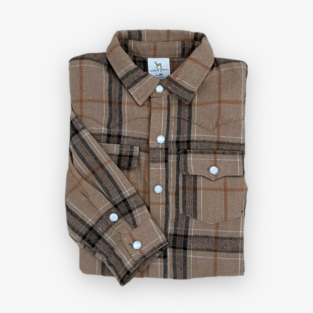Kasey Shacket - Western Plaid - Southern Belle Boutique