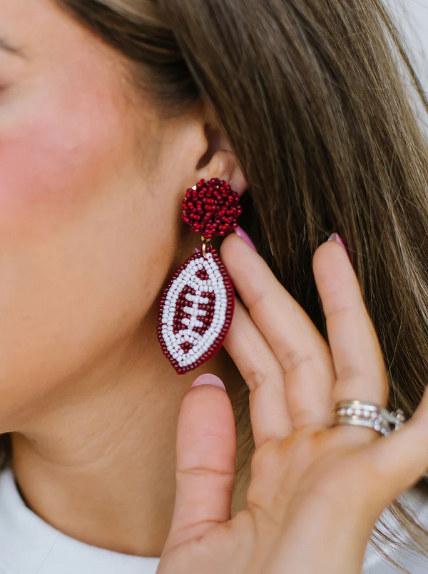 Football Earrings