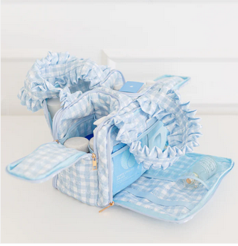Ruffled Nylon Cutie Caddie - Pink Floral