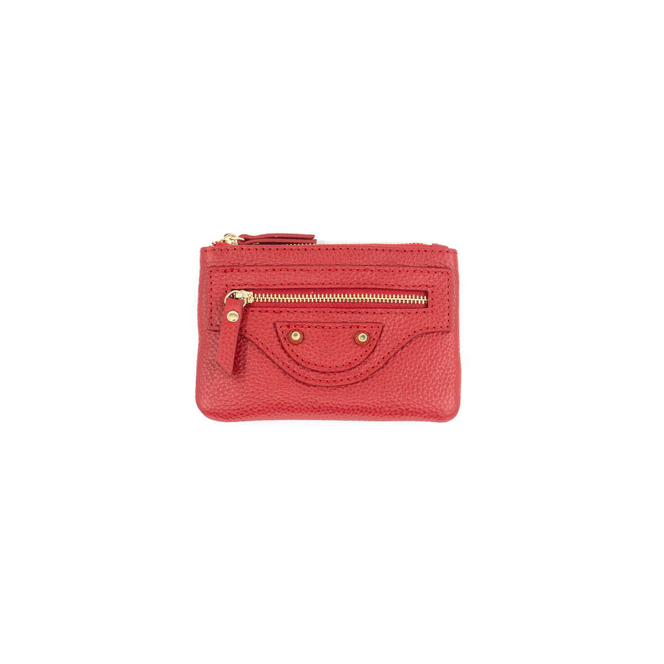 Red Leather Wallet