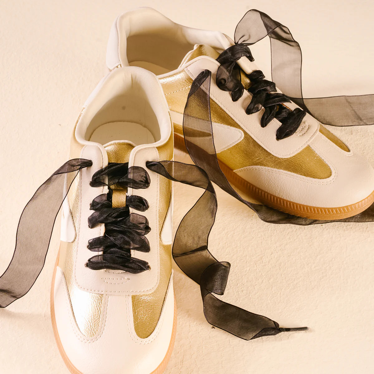 Step It Up Shoelaces - Sheer Black