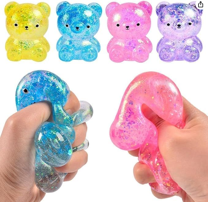 Glitter Bear Squishy - Southern Belle Boutique