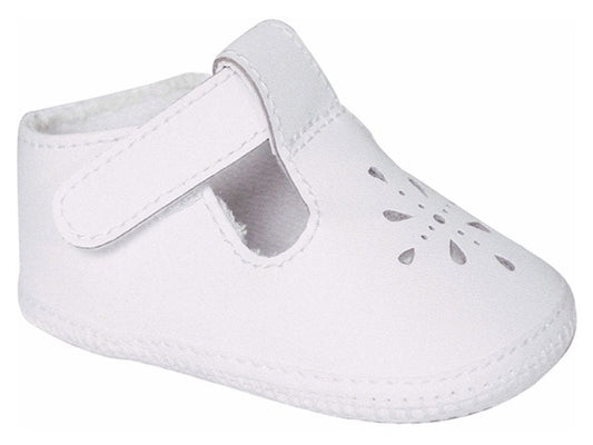 Kennedy White Leather SoftSole Shoe - Southern Belle Boutique