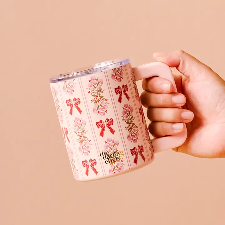 14 oz Insulated Mug-Oh So Merry - Southern Belle Boutique