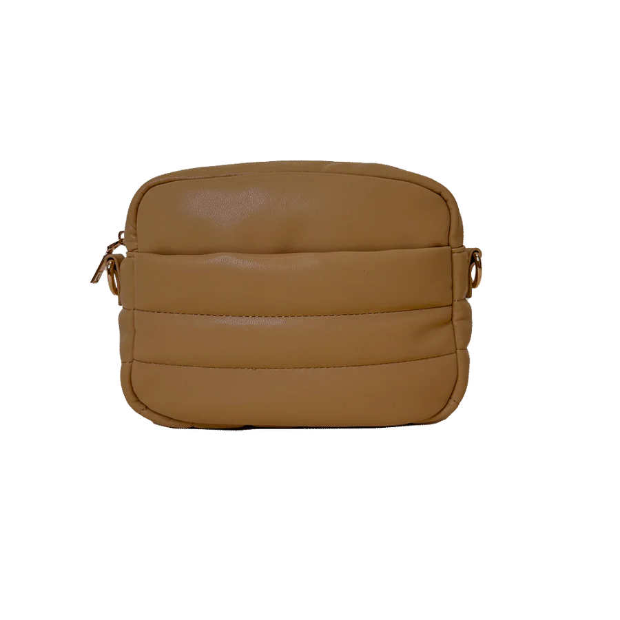 Sadie Quilted Leather Zip Top Purse - Southern Belle Boutique