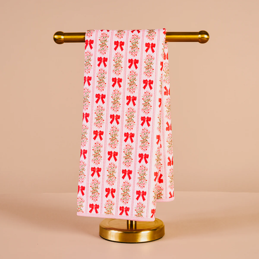 Oh So Merry Waffle Tea Towel - Southern Belle Boutique