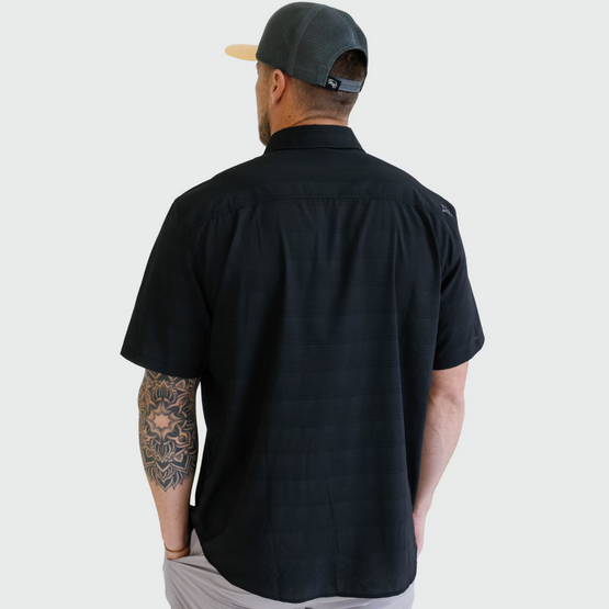 Oysterman S/S Woven Shirt - Black