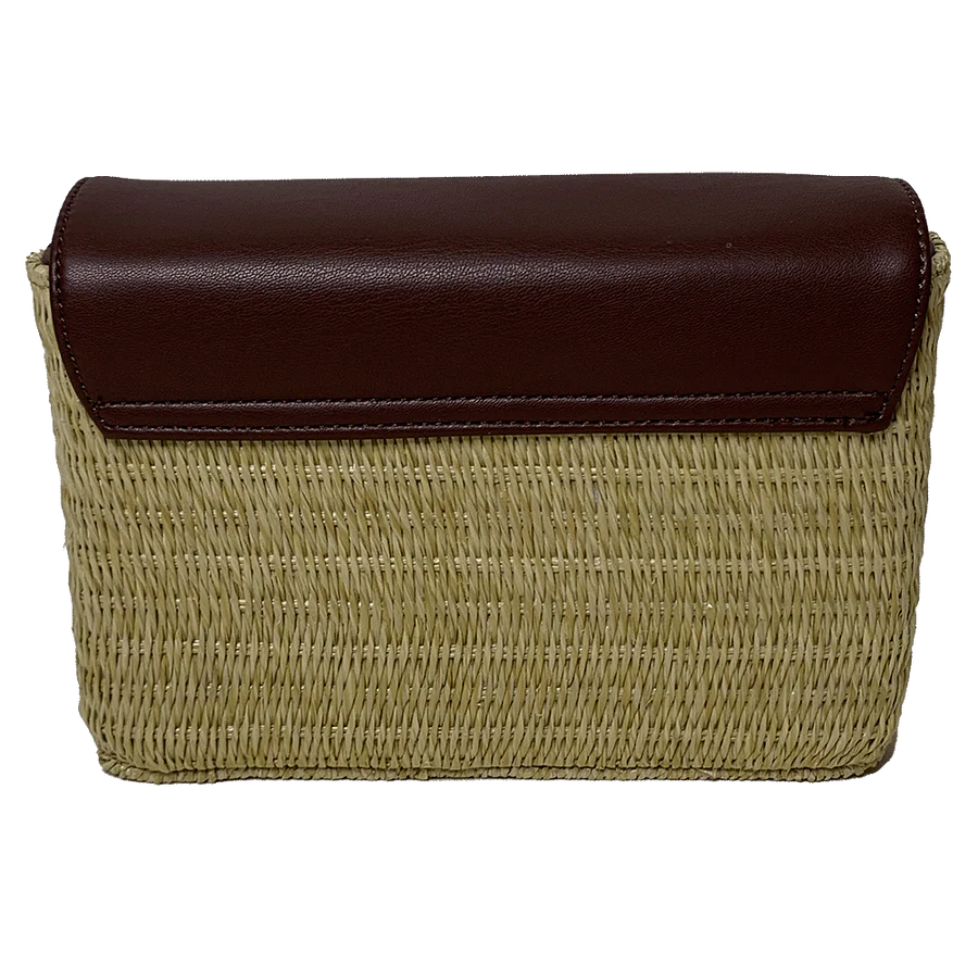 Colleen Raffia Crossbody - Southern Belle Boutique