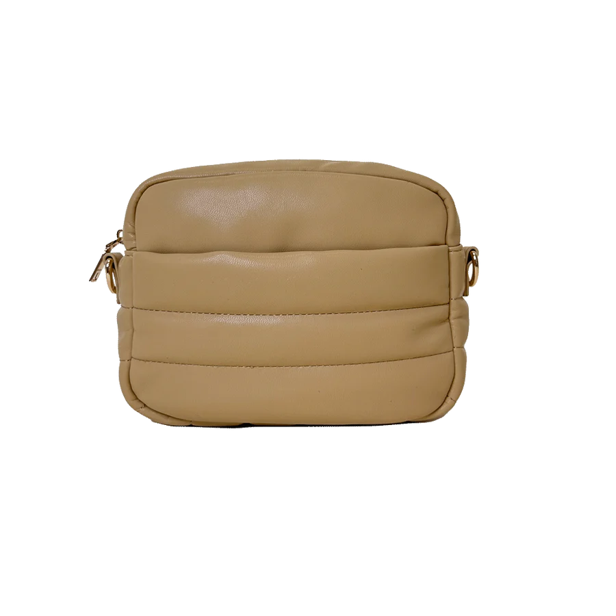 Sadie Quilted Leather Zip Top Purse - Southern Belle Boutique