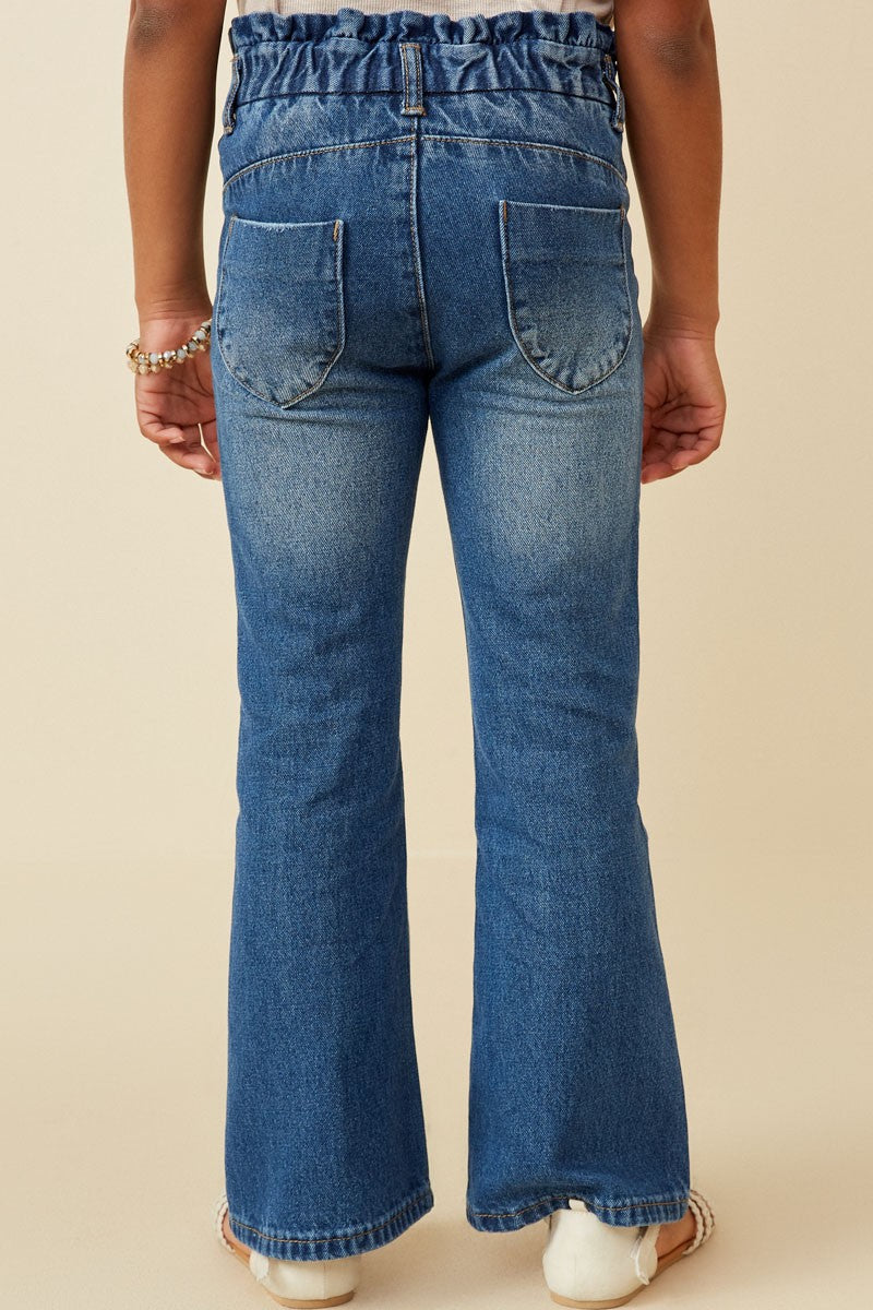 Flared Denim Jeans - Southern Belle Boutique