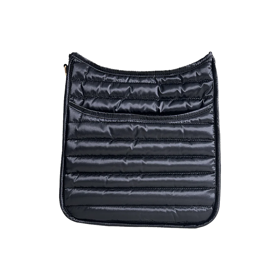 Everly Quilted Puffy Messenger Bag - Southern Belle Boutique