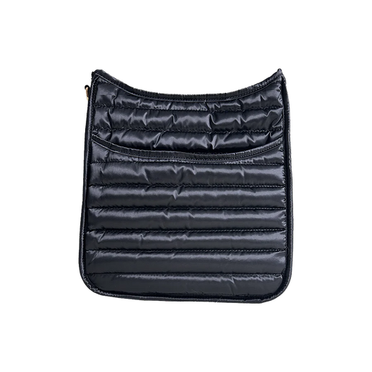 Everly Quilted Puffy Messenger Bag - Southern Belle Boutique